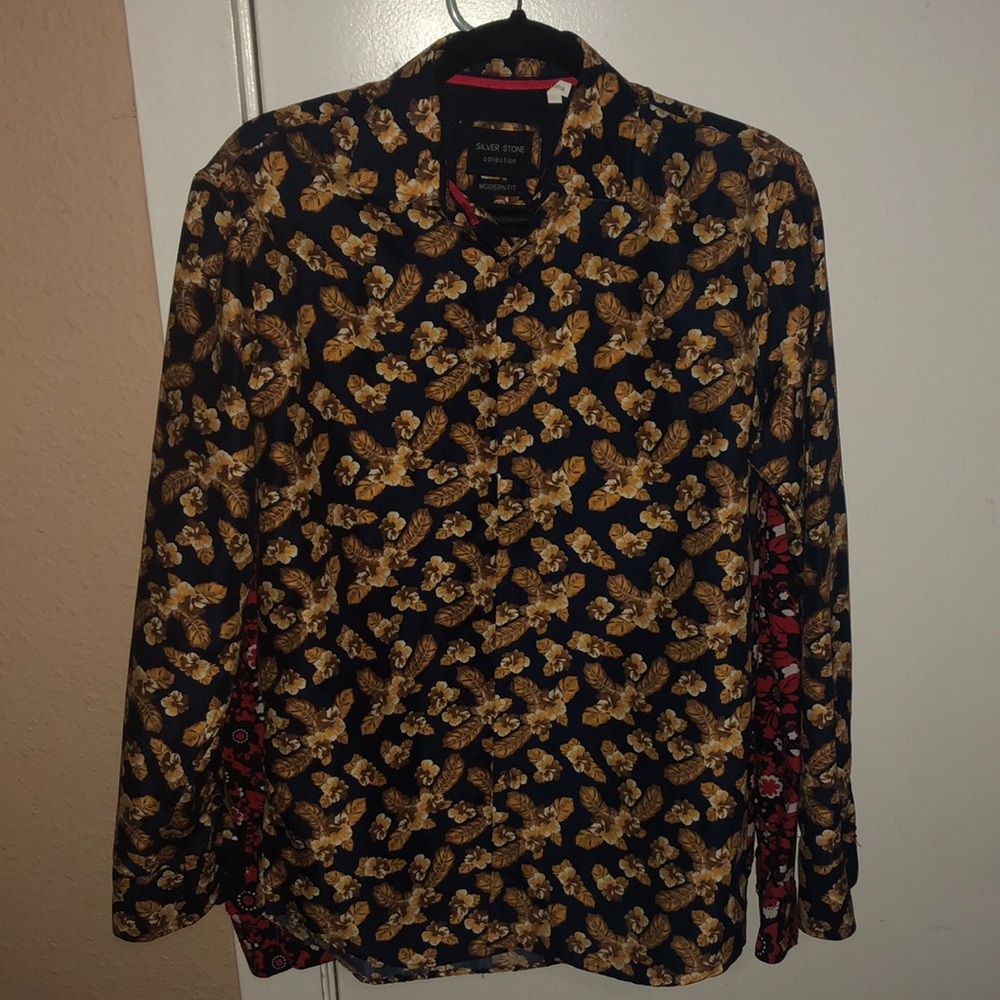 Men's Black and Gold Jacket
